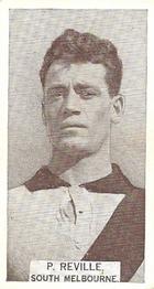1933 Wills's Victorian Footballers (Small) #73 Peter Reville Front